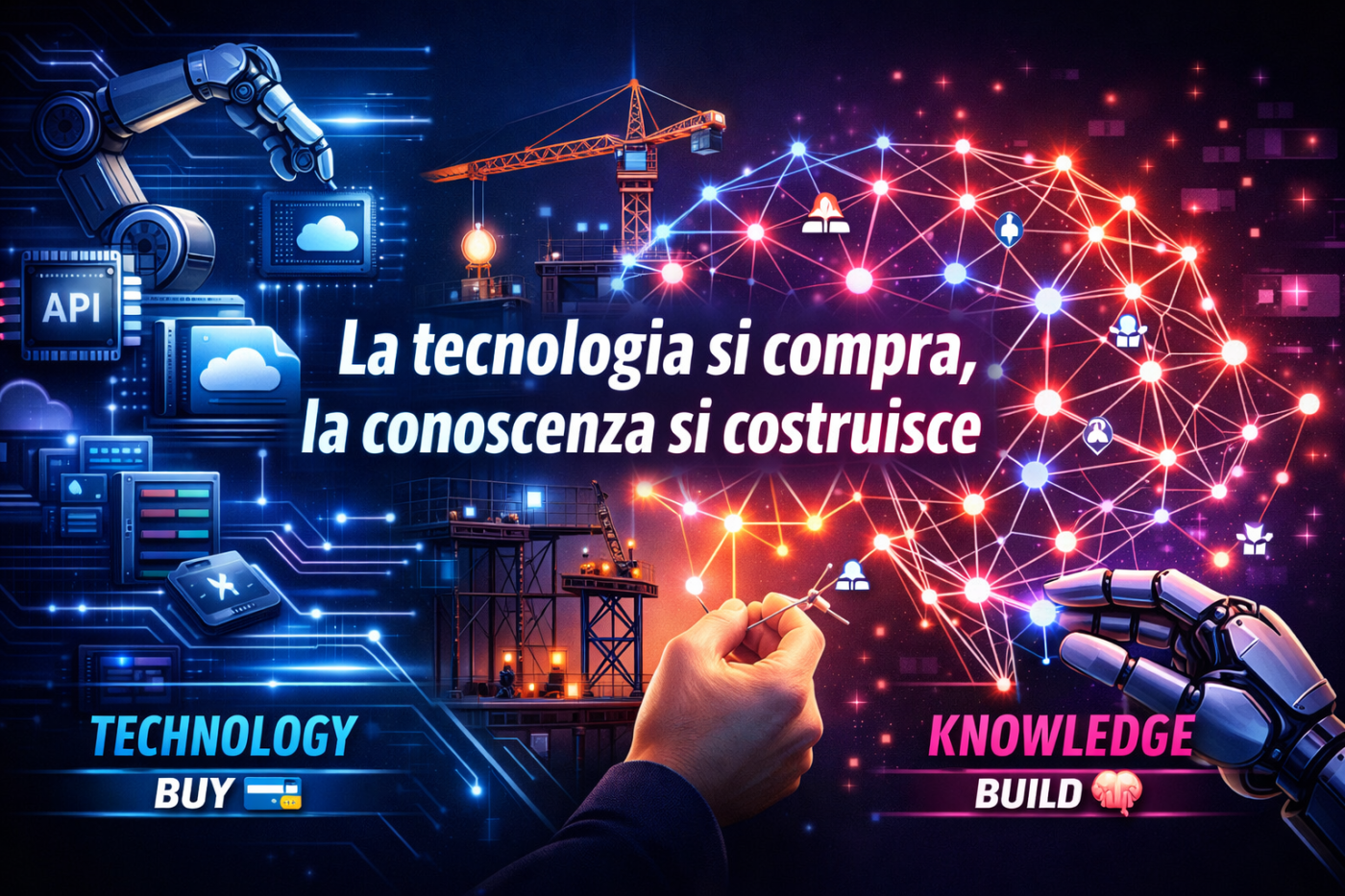 La tecnologia si compra, la conoscenza si costruisce